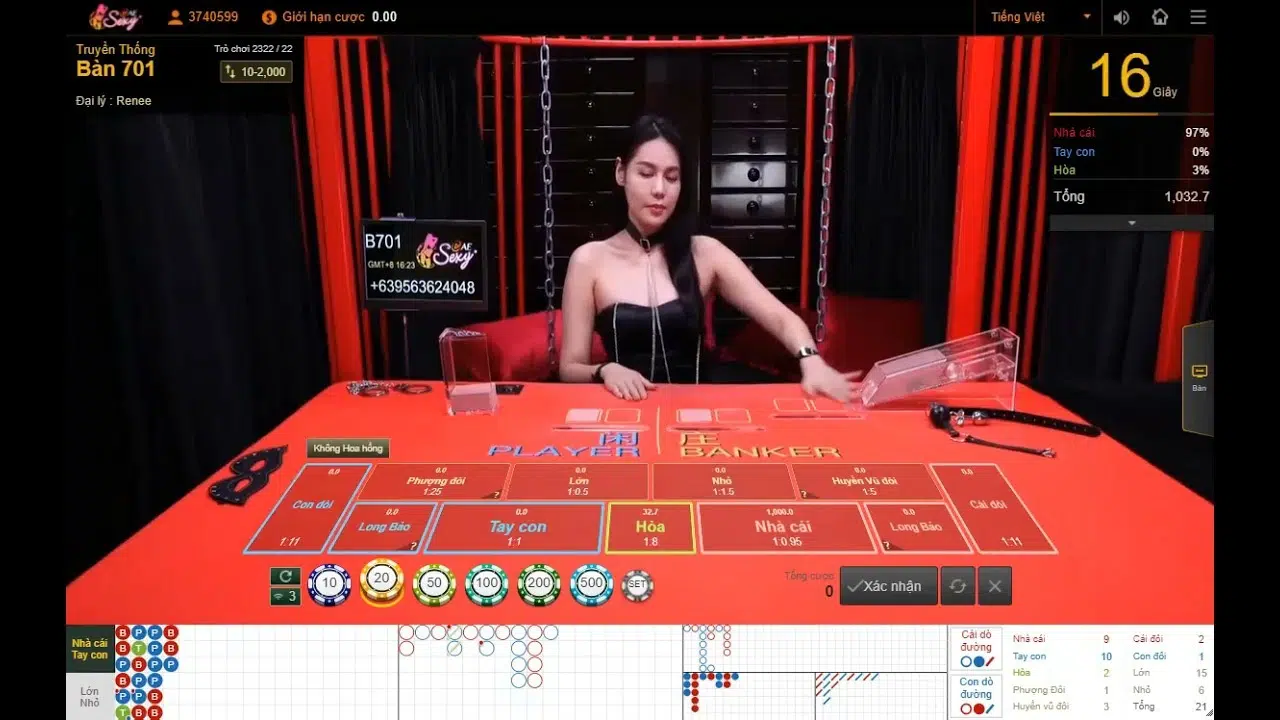 Ae Sexy – Sòng Bạc Trực Tuyến Hấp Dẫn Cùng Dàn Dealer Quyến Rũ